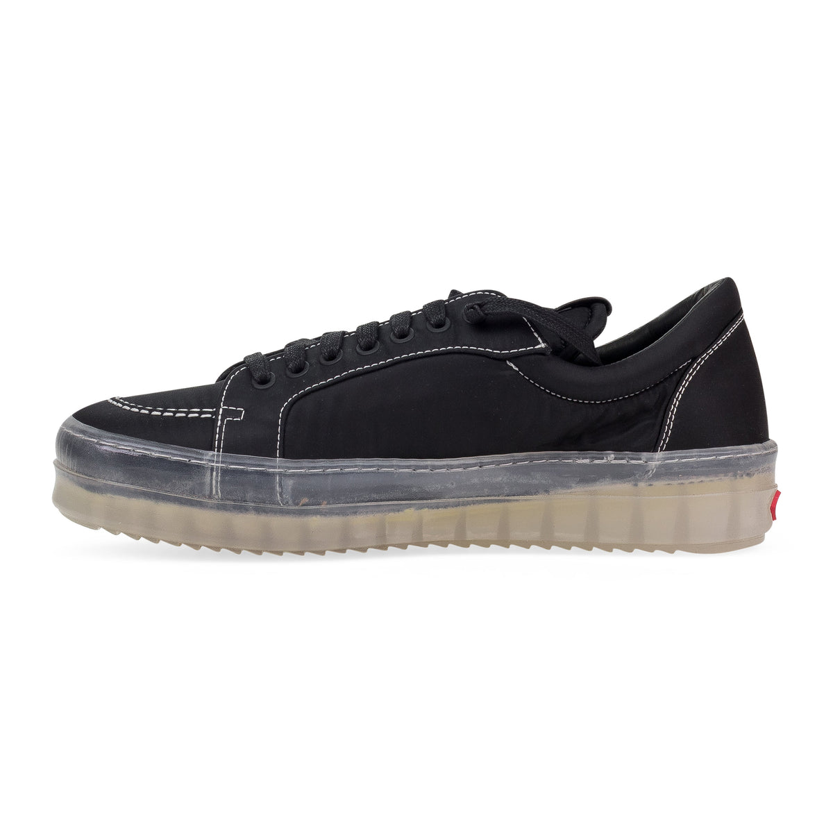 BLACK/TRANSLUCENT V1-LO SNEAKERS