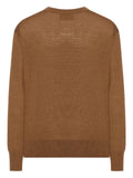 AMI Paris embroidered wool sweater