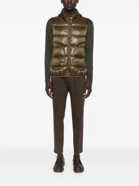 Herno hooded quilted gilet
