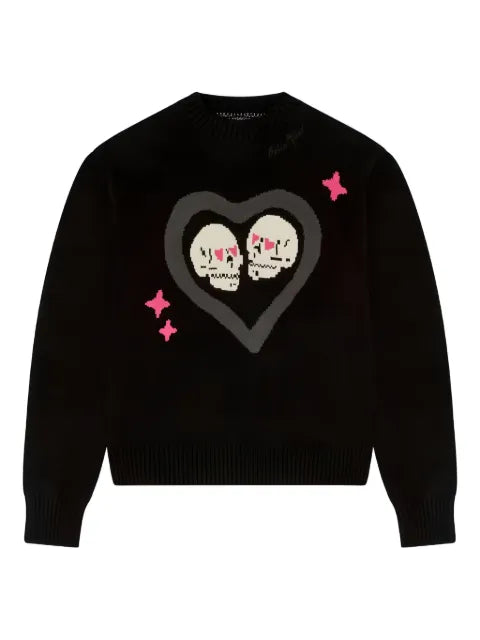 BROKEN PLANET Hearts Are Made To Be Broken knit sweater