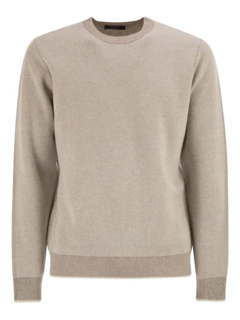 Peserico crew-neck ribbed sweater