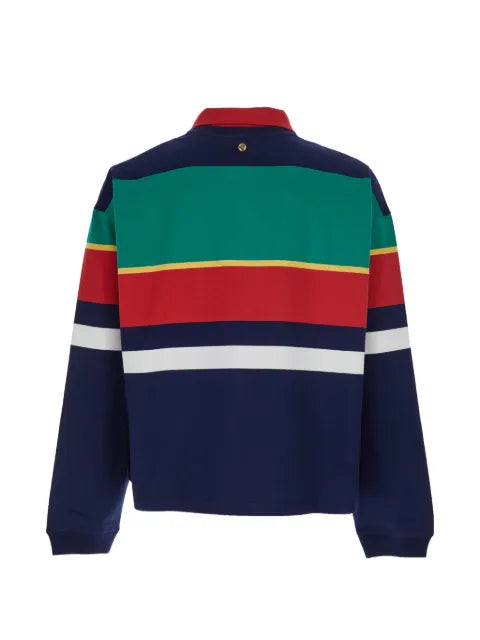 Versace striped cotton-jersey T-shirt
