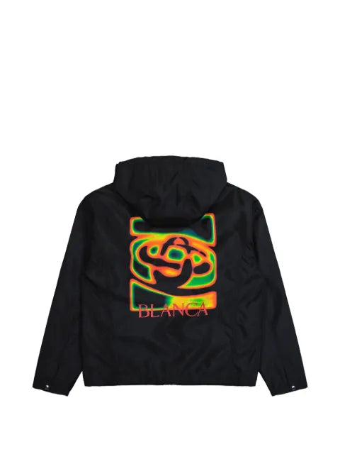 Casablanca ripstop hooded jacket