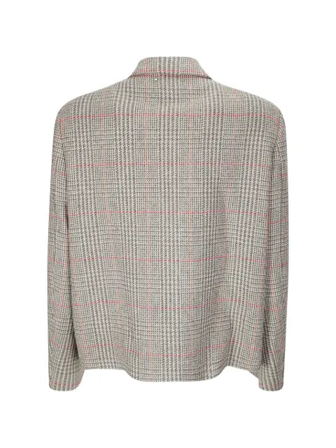 Golden Goose Journey Prince of Wales check jacket