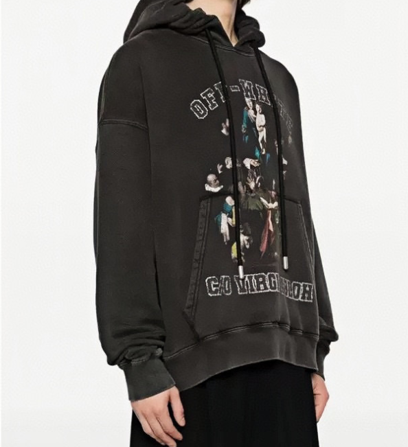 Back Graphic Hoodie – Oversized Fit