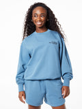 Monday Crew Neck Aegean Blue