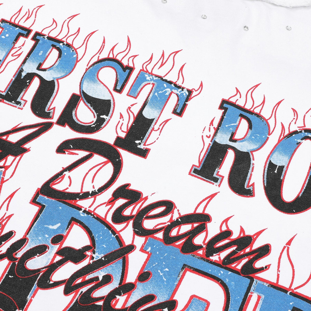 FIRST ROW Lost Utopia Burning Flame T-Shirt
