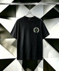 Chrome Hearts Floral Horseshoe Cross Graphic T-Shirt