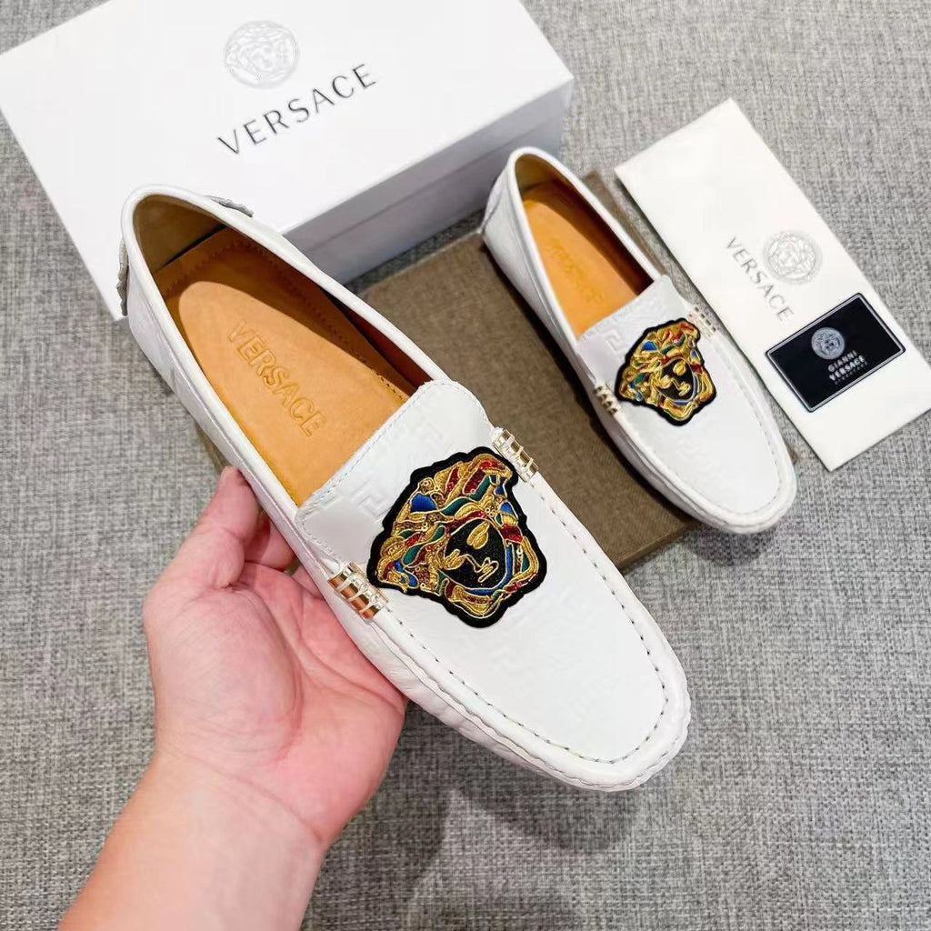 Versace Crest Loafers
