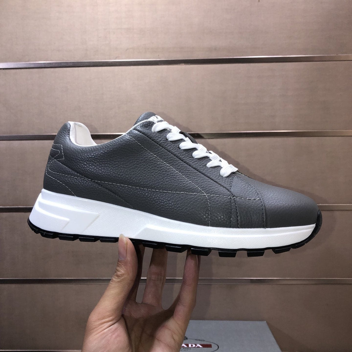Prada Quilted Low-Top Sneakers
